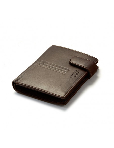 Cartera con Broche y Monedero Interior Doble Esteca