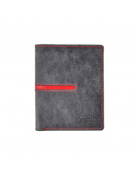 Billetero sencillo Raya Roja