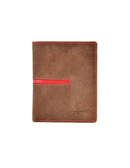 Billetero sencillo Raya Roja