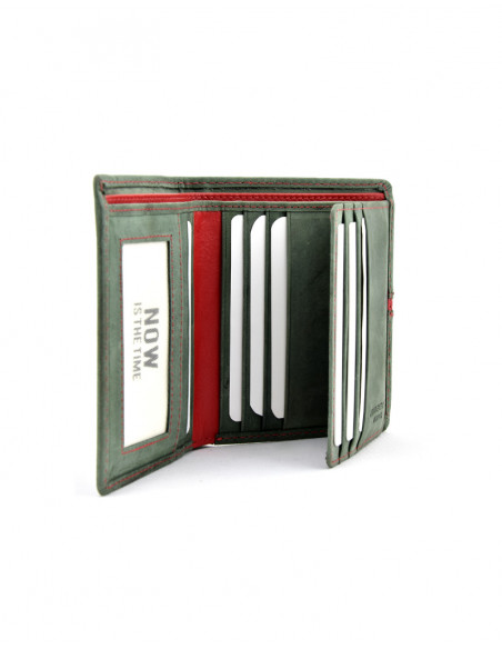 Billetero sencillo Raya Roja