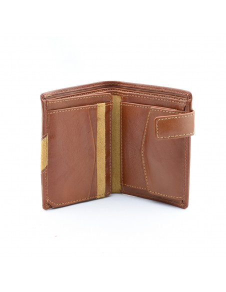 Cartera con Broche y Monedero