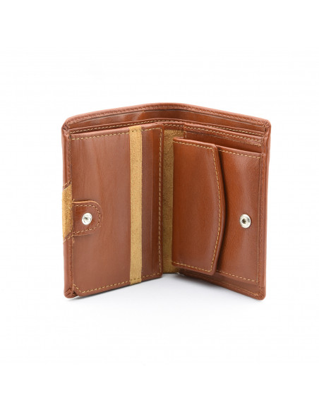 Cartera con Monedero y Broche Interior
