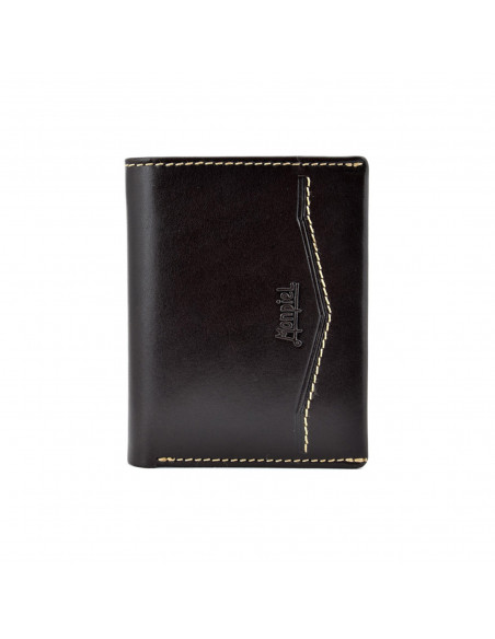 Billetero con Extra para tarjetas cosido lateral