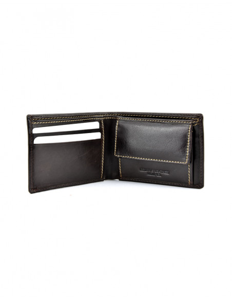 Americano con monedero cosido lateral