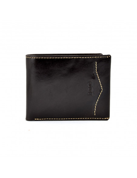 Americano con monedero cosido lateral