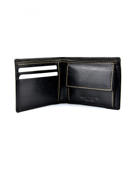 Americano con monedero cosido lateral