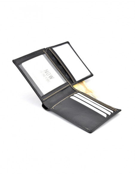 Americano con extra para tarjetas cosido lateral