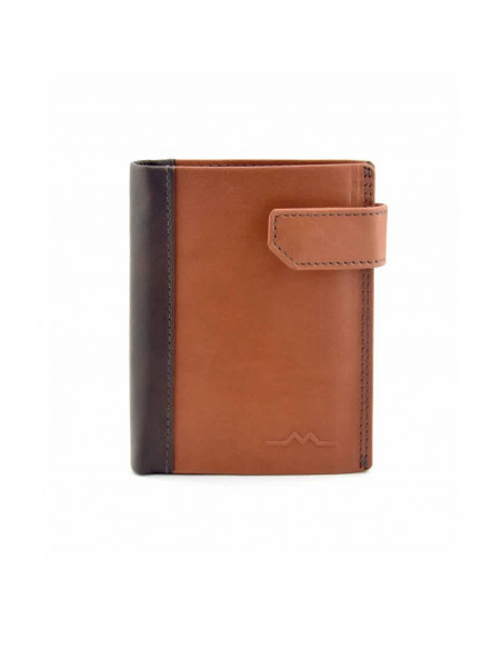 Billetero con broche y monedero