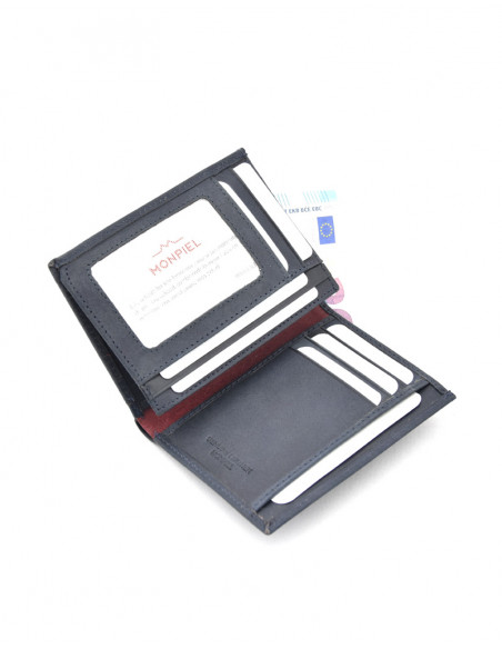 Billetero con Solapa simple extra tarjetas