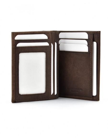 Billetero con Solapa simple extra tarjetas