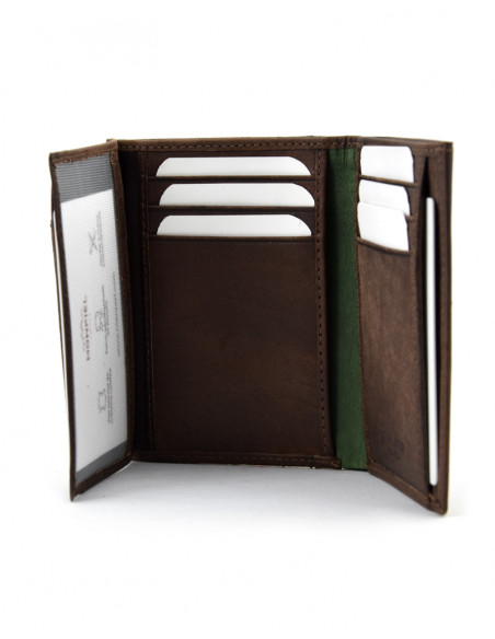 Billetero con Solapa simple extra tarjetas