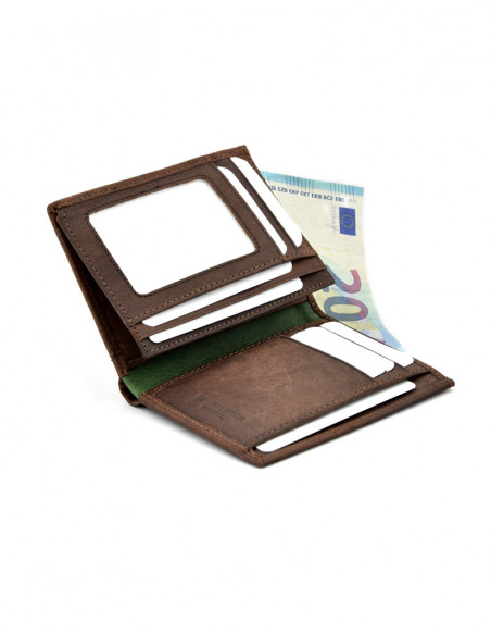 Billetero con Solapa simple extra tarjetas