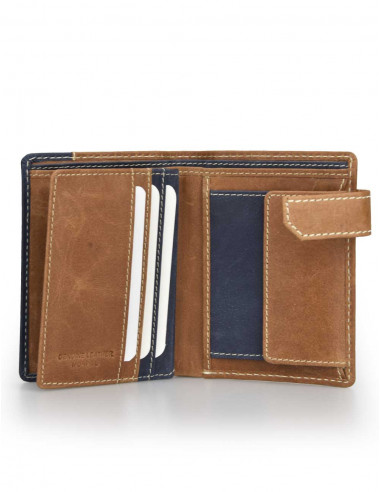 Billetero con Broche y Monedero...