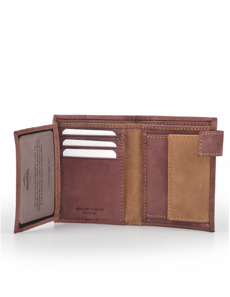 Billetero con Broche y Monedero Sendero