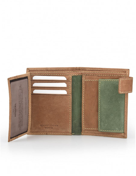 Billetero con Broche y Monedero Sendero