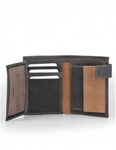 Billetero con Broche y Monedero Sendero