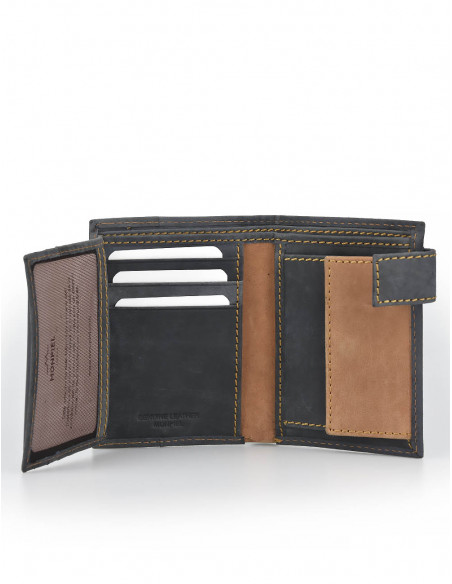 Billetero con Broche y Monedero Sendero