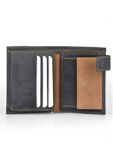 Billetero con Broche y Monedero Sendero