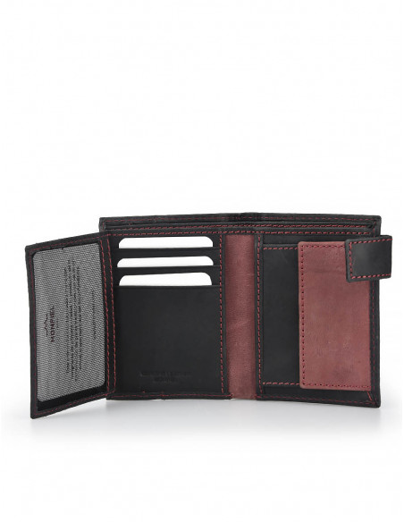 Billetero con Broche y Monedero Sendero