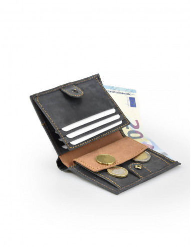 Cartera con Broche dentro y Monedero...