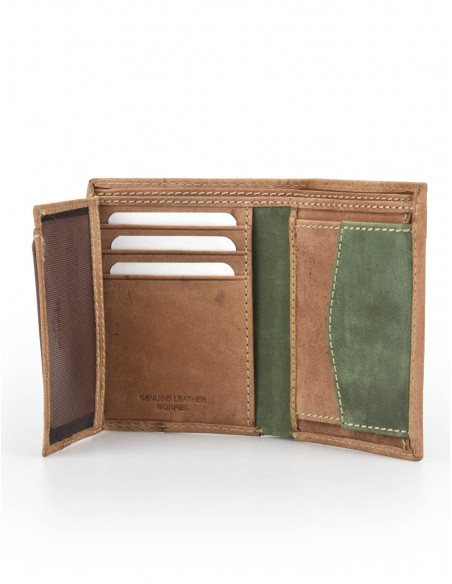 Cartera con Monedero Sendero