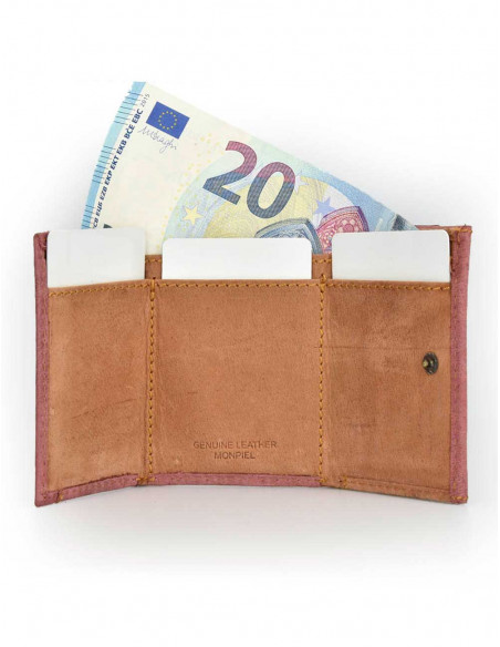 Billetero con Monedero Doble Solapa Sendero
