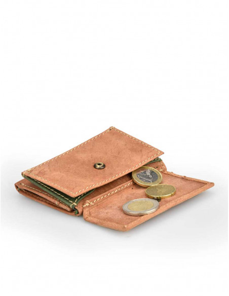 Billetero con Monedero Doble Solapa Sendero