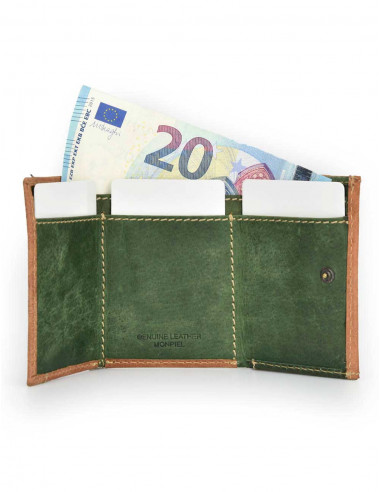 Billetero con Monedero Doble Solapa...