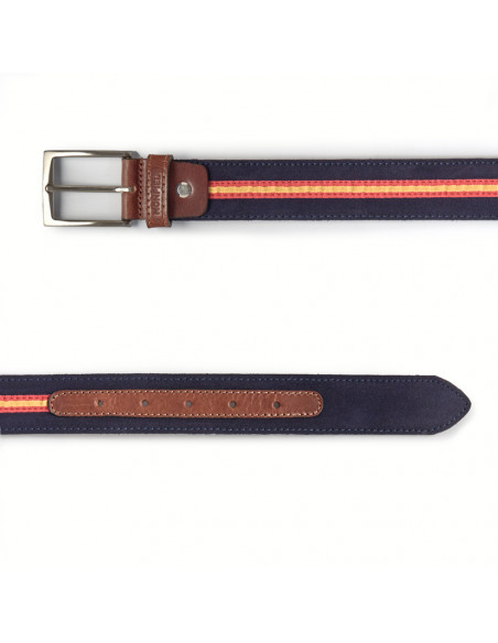 Cinturón de Serraje Marino Bandera