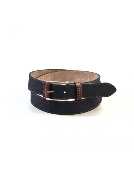 Cinturón Serraje Hebilla Forrada