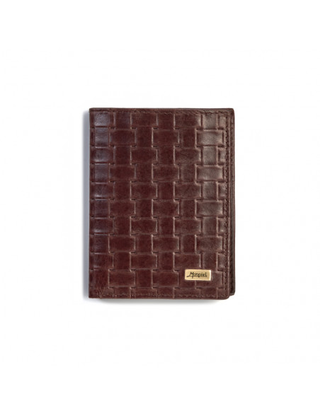 Billetero sencillo trenzado