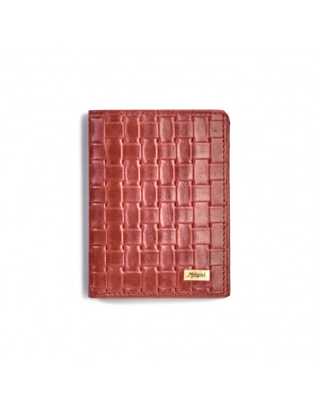 Billetero sencillo trenzado