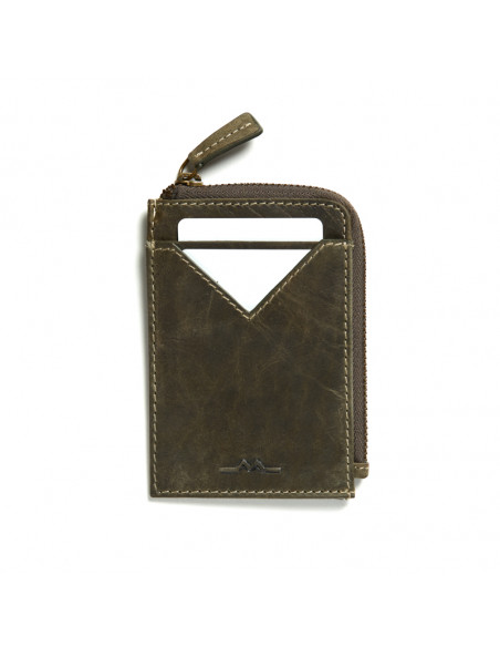 Tarjetero con Cremallera