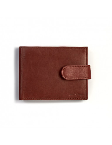 Cartera Americana Grande Eco Basic  Broche y Mon.