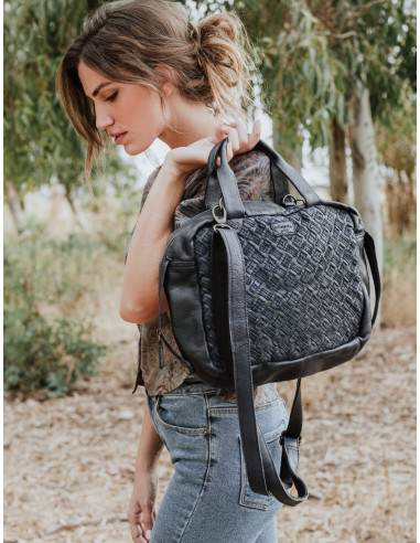 Bolso de piel para mujer cuadrado Soul