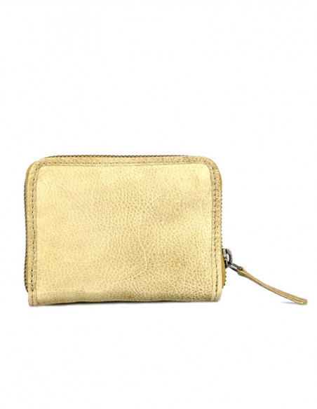 Monedero mediano cremallera piel Soul