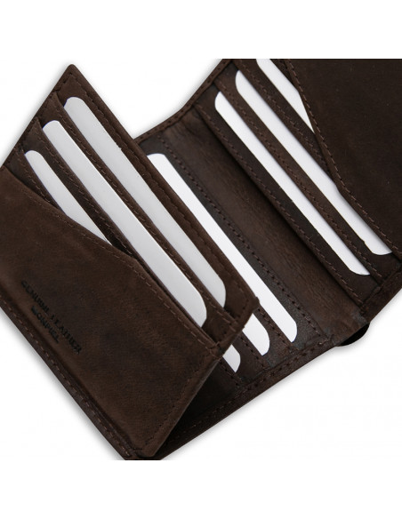 Billetero Simple Parche con Logo