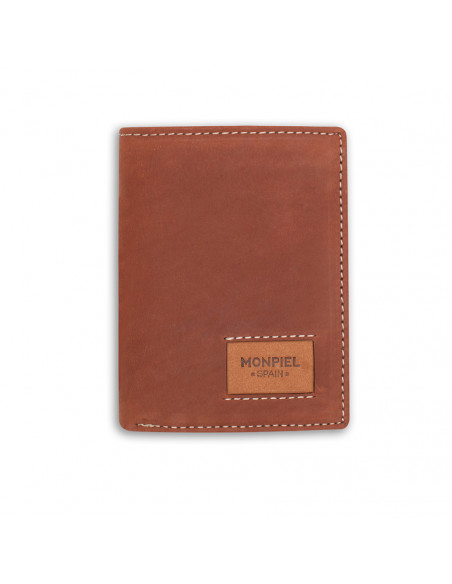 Billetero Simple Parche con Logo