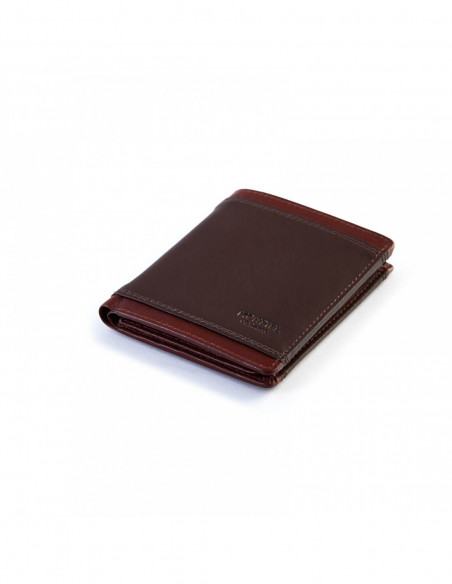 Billetera Básica Lago - Marrón
