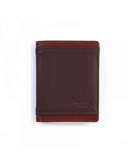 Billetera Básica Lago - Marrón