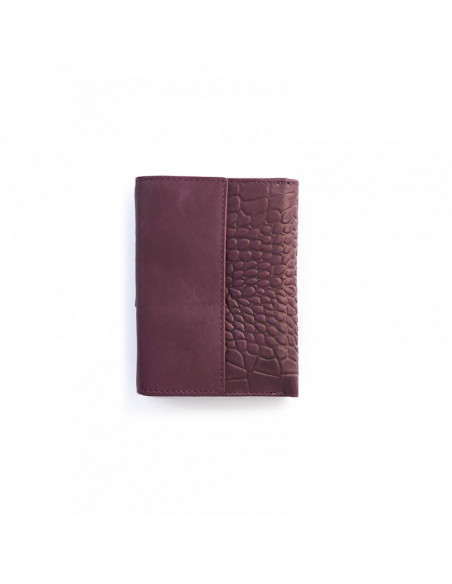 Cartera con Broche Pequeña - Morado